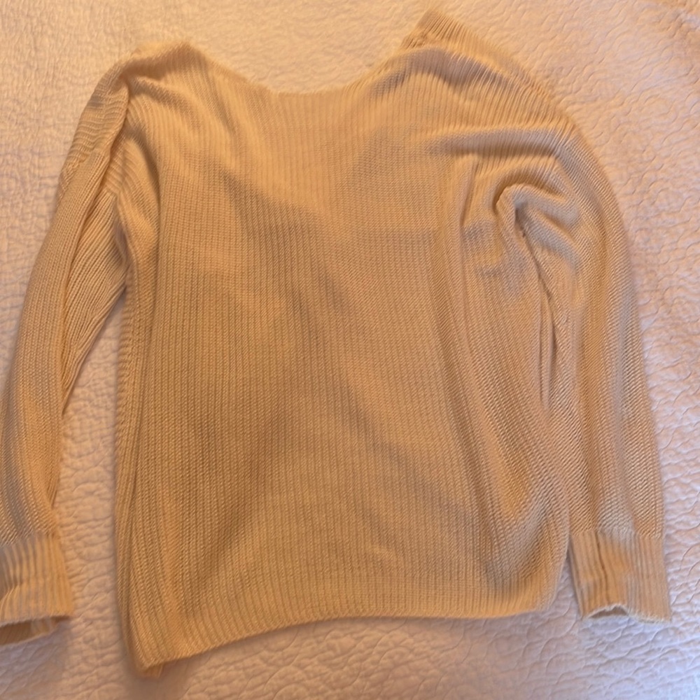 LOFT off white sweater. Xxl